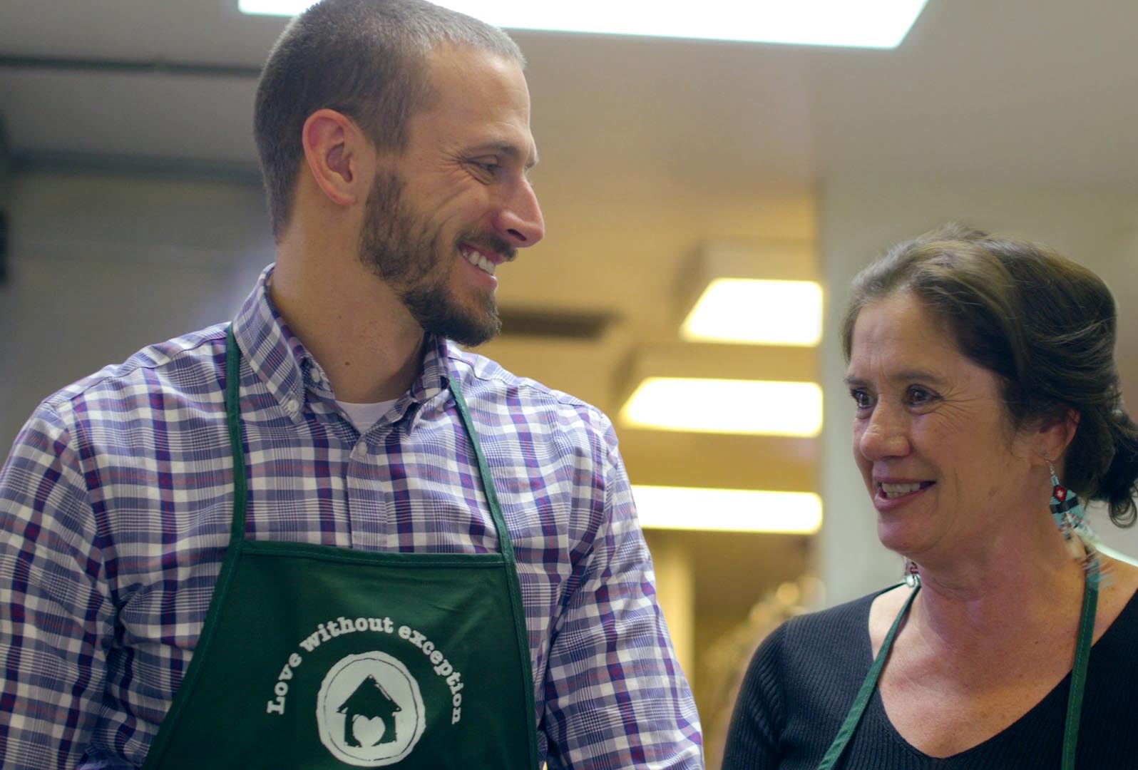 kitchen volunteers